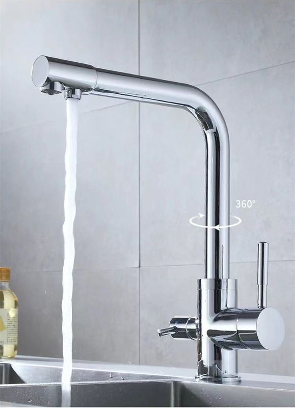 Δύο χειριστήρια Torneira Da Cozinha Κεραμίδι Mixer Κουζίνα βρύση Κλειδί Griferia Para Cocina Για Κουζίνα