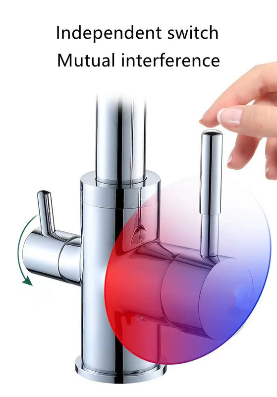 Δύο χειριστήρια Torneira Da Cozinha Κεραμίδι Mixer Κουζίνα βρύση Κλειδί Griferia Para Cocina Για Κουζίνα